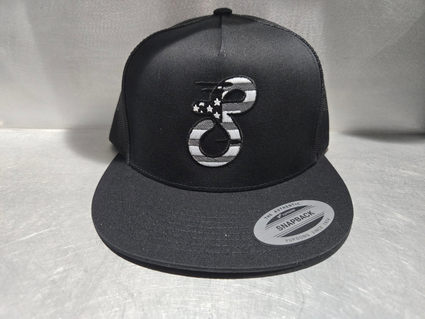 Yupoong Snapback Black- American Flag S