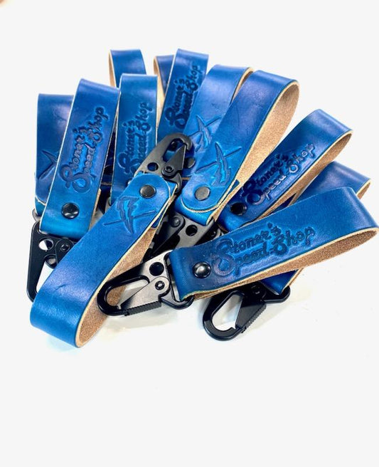 Blue Stoner's Speed Shop Keychain by DeVille