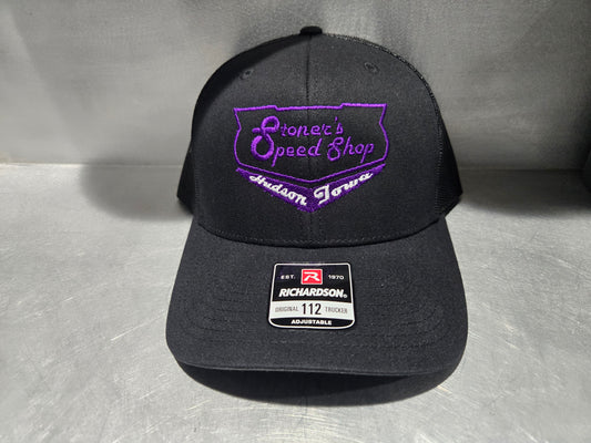 Richardson 112 Purple Stoner's Logo