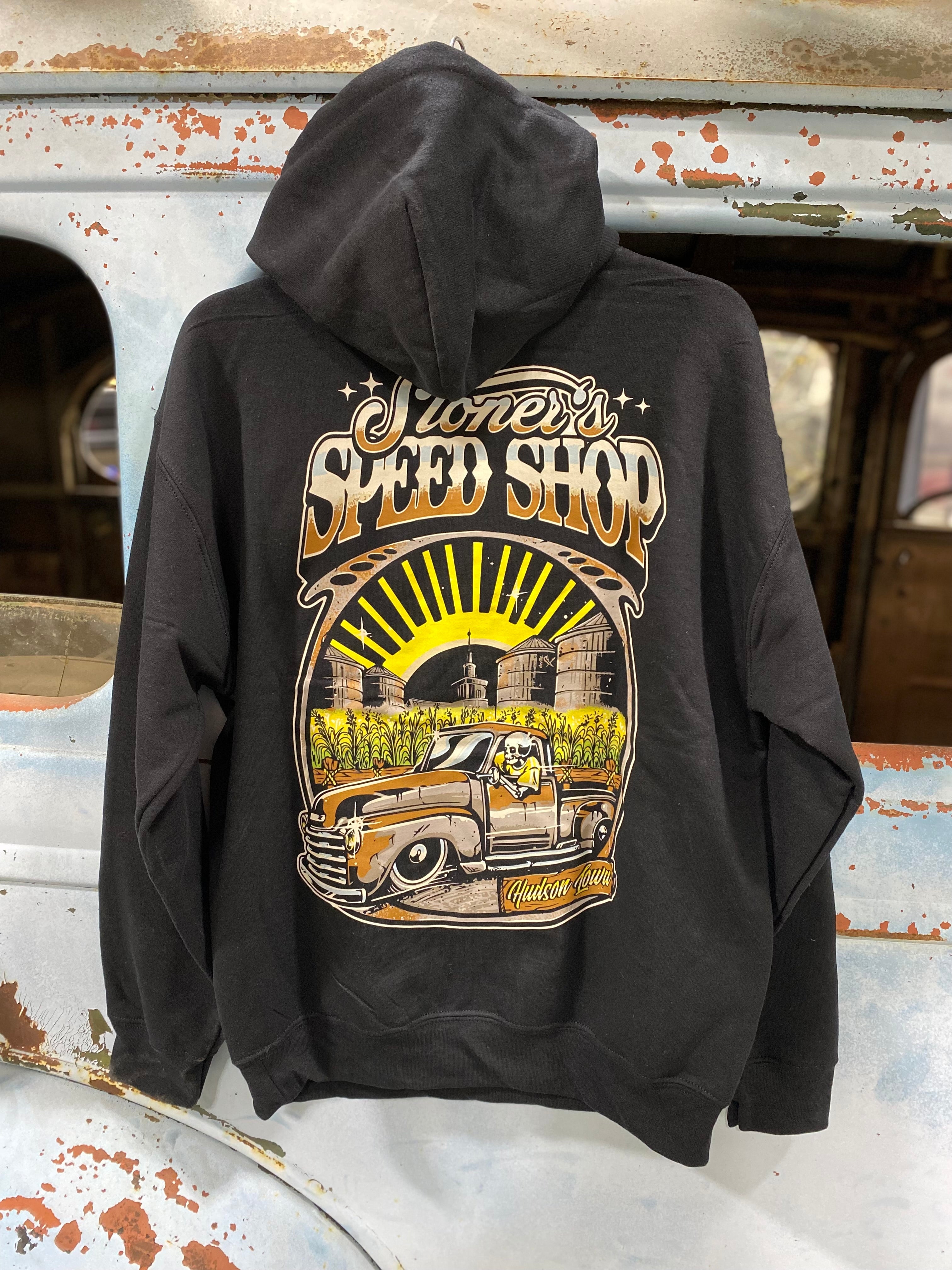 Stoner's Speed Shop Black Cornfield Hoodie