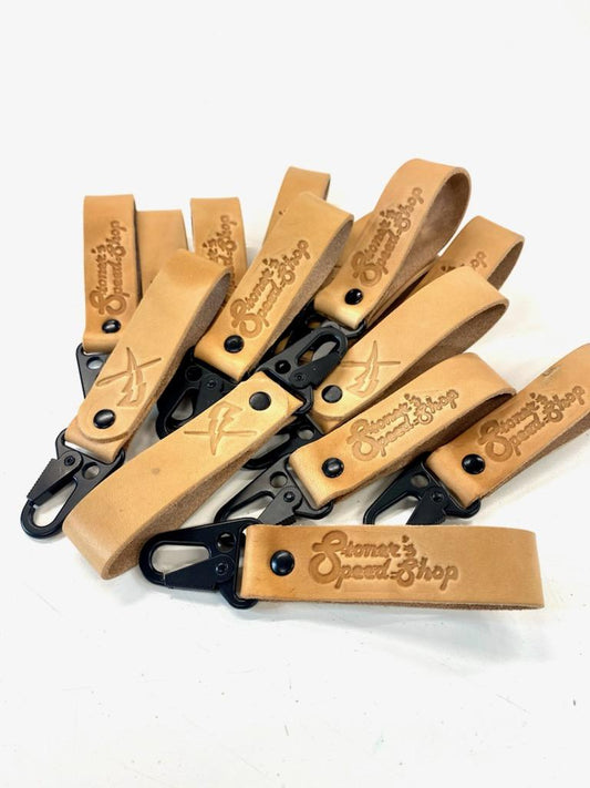 Leather Stoner's Speed Shop Keychain by DeVille