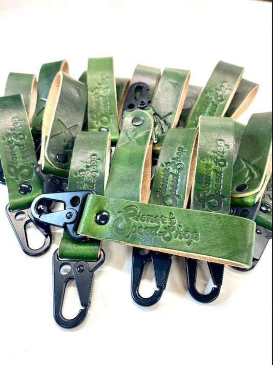 Green Stoner's Speed Shop Keychain by DeVille