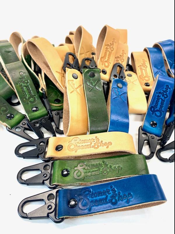 Leather Stoner's Speed Shop Keychain by DeVille