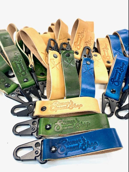 Blue Stoner's Speed Shop Keychain by DeVille