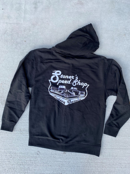 Stoner's Speed Shop Black 2 Truck Zip Up Hoodie