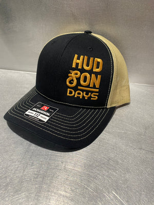 Stoner's Speed Shop Hudson Days Black & Gold mesh Richardson 112 Hat