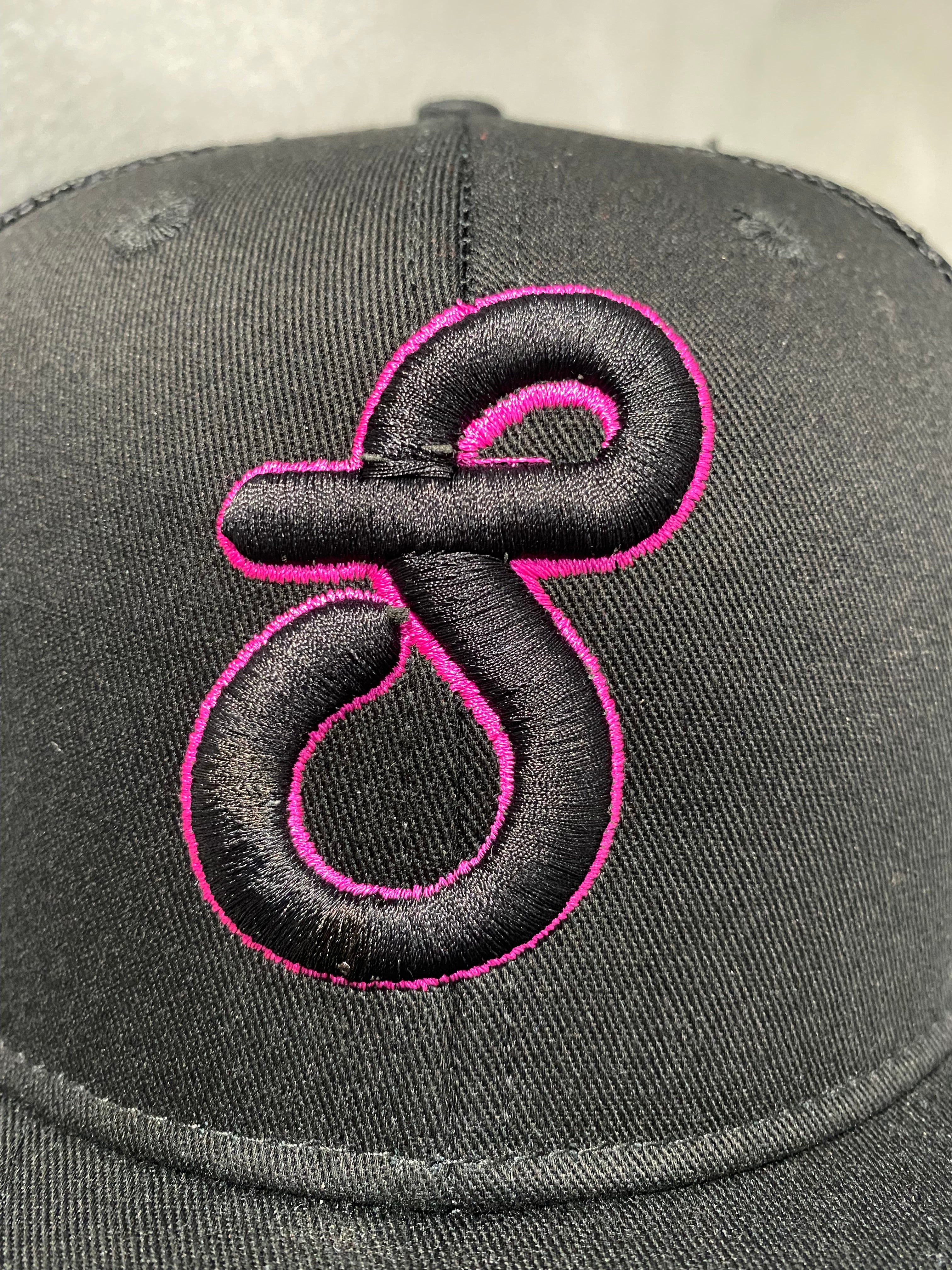 Stoner's Speed Shop Puff S Pink and black