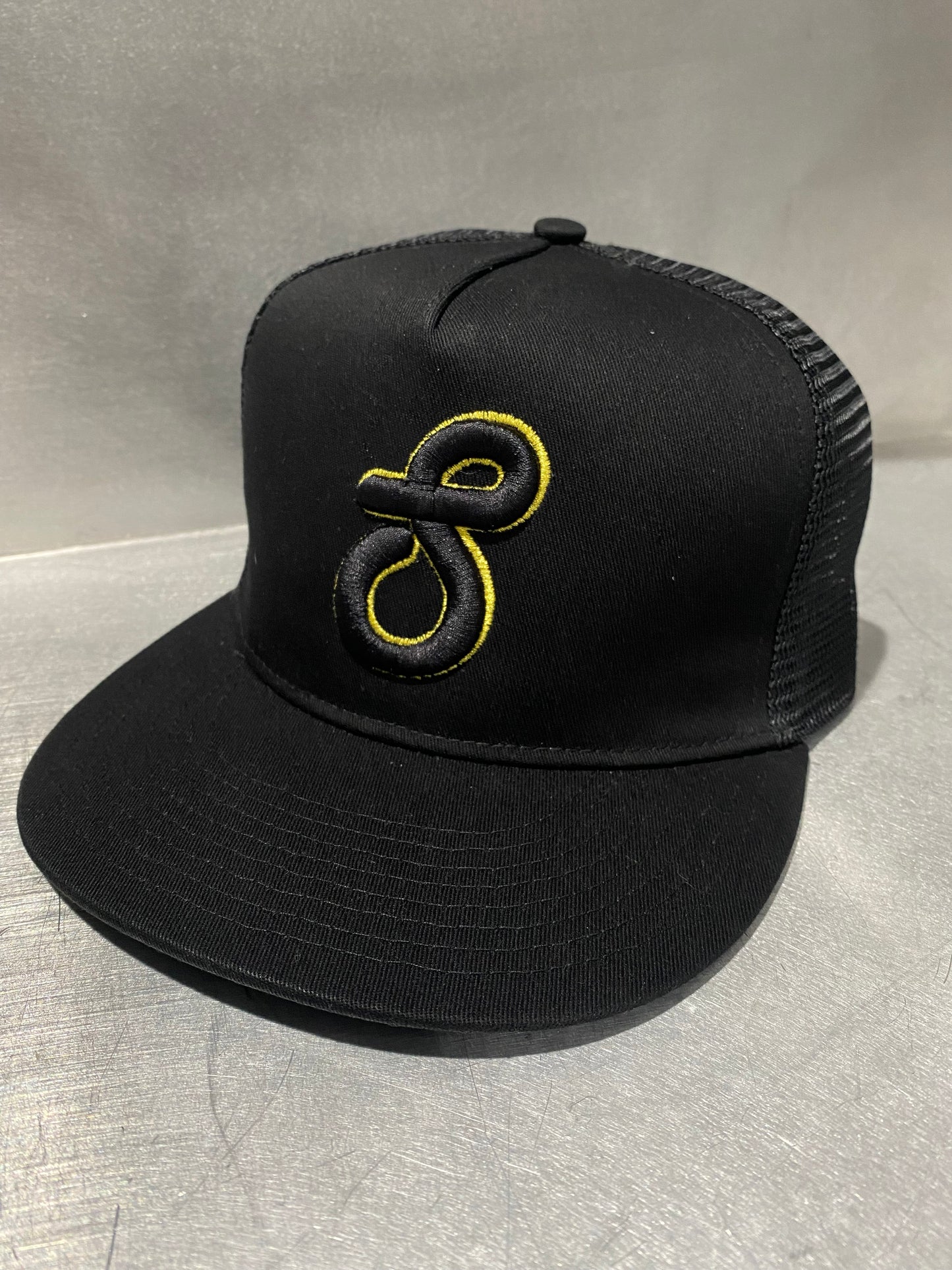 Stoner's Speed Shop Puff S Gold and black