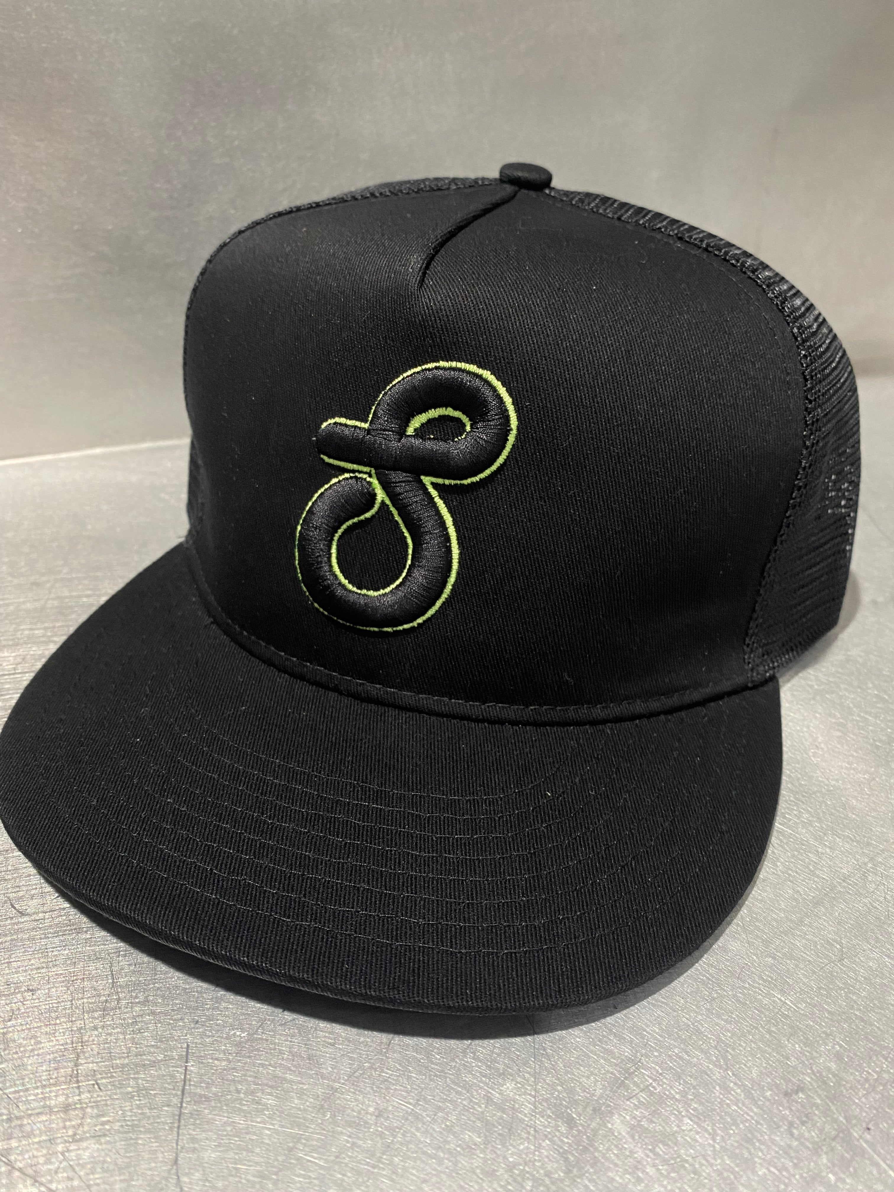 Stoner's Speed Shop Puff S Lime Green and black