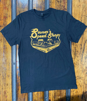 Stoner's Speed Shop Black big logo T-Shirt