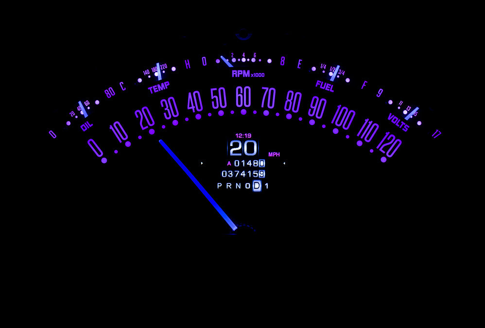 1955- 56 Chevy Car RTX Instruments