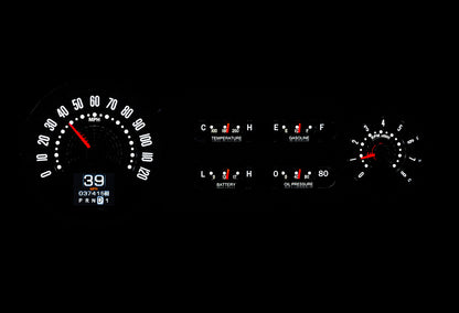 1953-54 Chevy Car RTX Instruments  RTX-53C-X